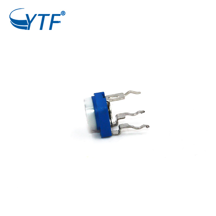 Horizontal Blue And White Adjustable Resistor RM-065 100R Adjustable Resistor