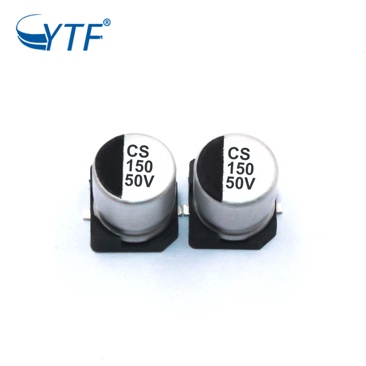 Chip Capacitor For General Purpose 150UF 50V SMD Aluminium Capacitor With Good Quality Capacitor