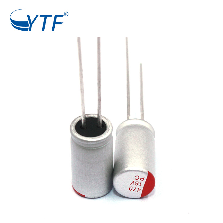 High Pipple Home Appliance Product 16V 470UF Solid Aluminum Capacitor
